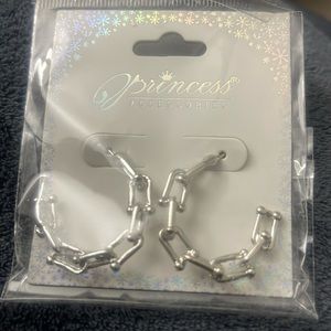 Silver Hoops-Costume Jewelry